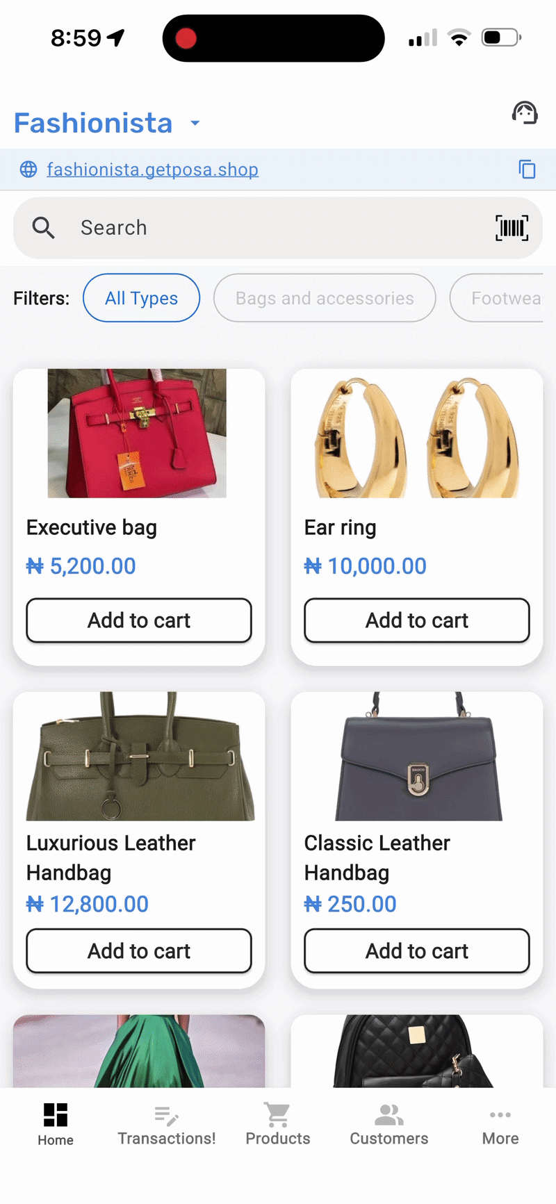 POSA Mobile App